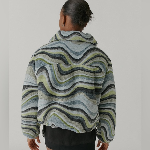 BDG Isla Wool Puffer Jacket - Picture 4 of 11